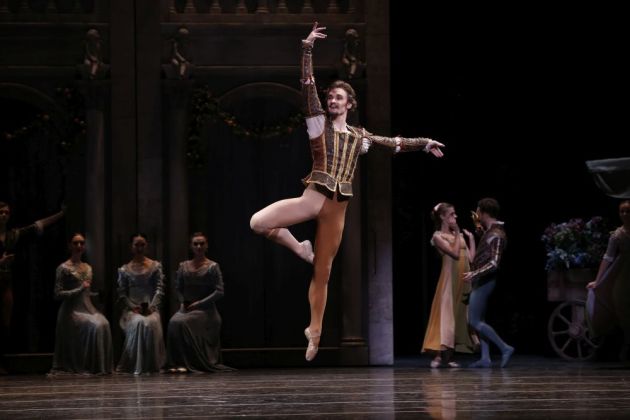 Jared Matthews as Mercutio.
Photo: Jeff Busby